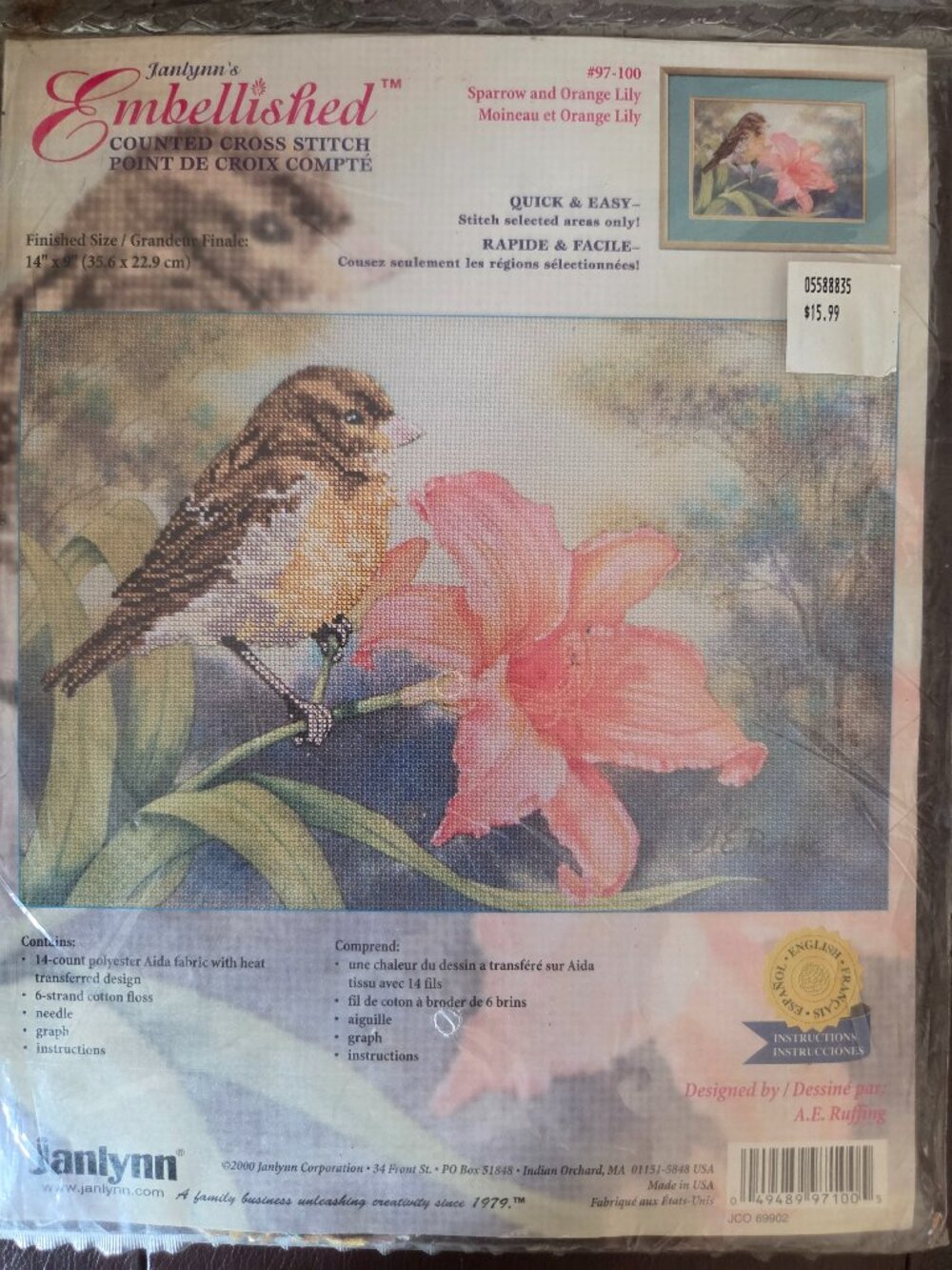 Cross stitch kit
